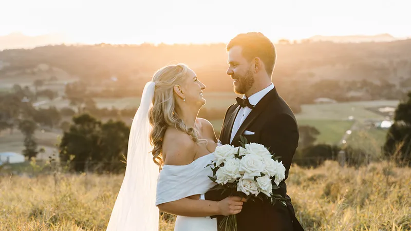 Kellie and Jim at Maroon Hill Estate